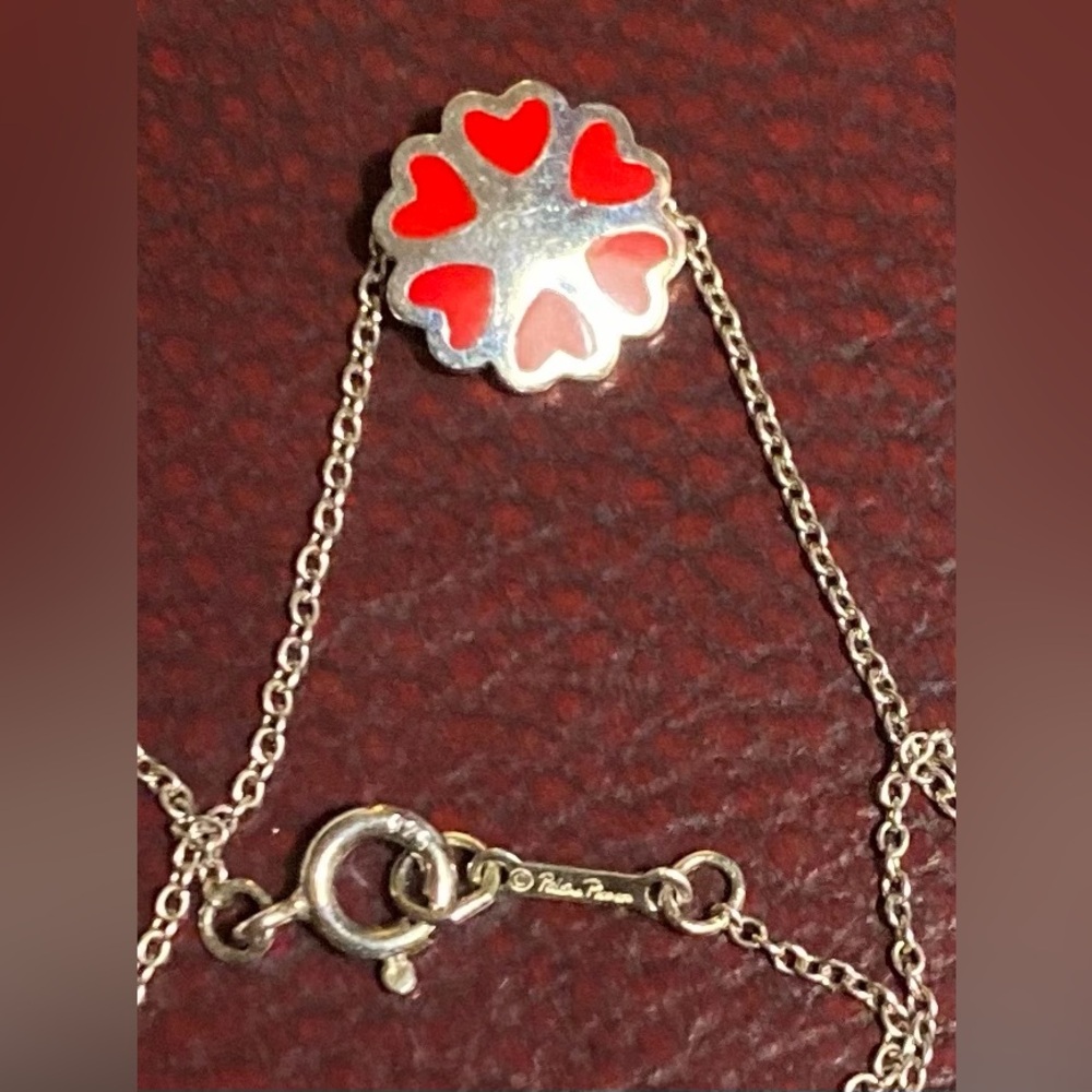 Tiffany Paloma Picasso Crown Of Hearts  Necklace . - Picture 13 of 16